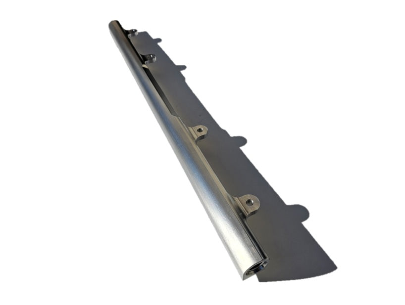 Jeep 4.0 Fuel Rail -8 Raw Aluminum Finish