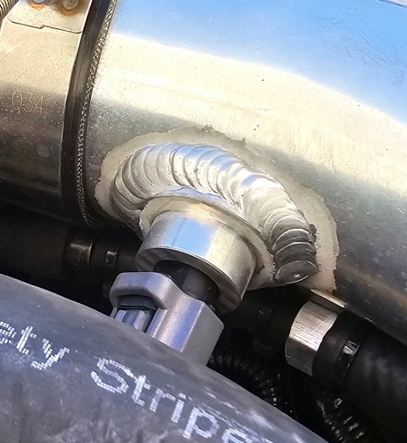2005-2006 Jeep Wrangler TJ Intake Air Sensor Weld On Fitting