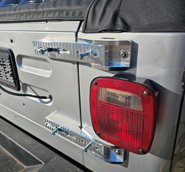 Jeep Wrangler TJ/LJ HD Billet Aluminum Tailgate Hinge Kit