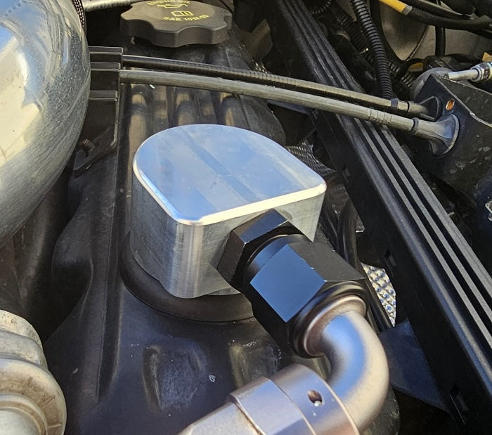 Jeep 4.0 Valve Cover Breather Billet -8
