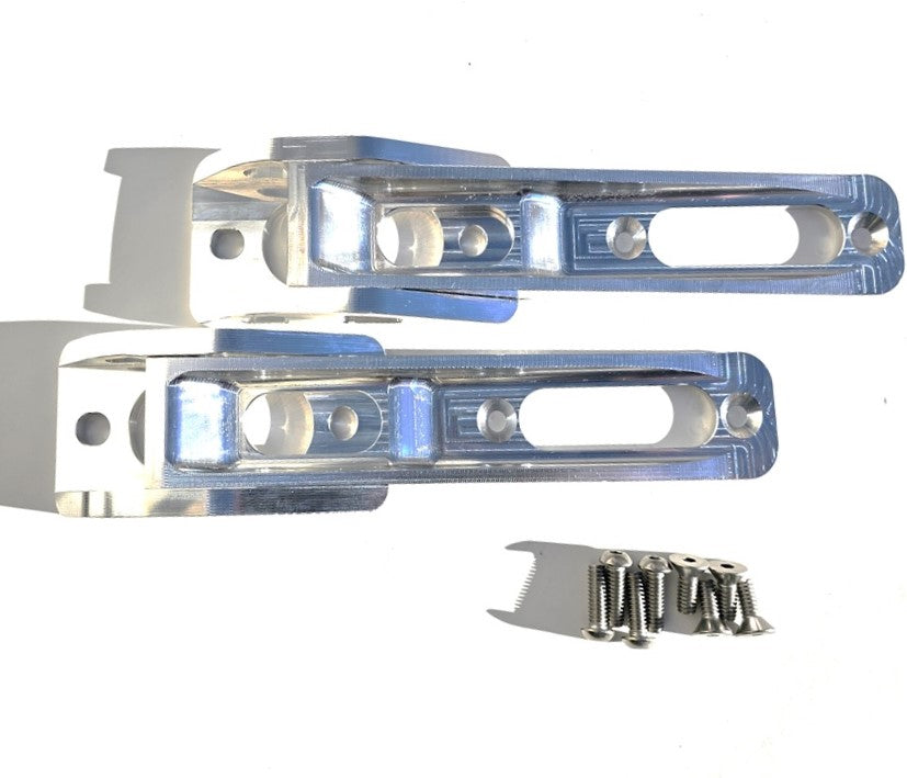 Jeep Wrangler TJ/LJ Billet Aluminum Tailgate Hinge Kit